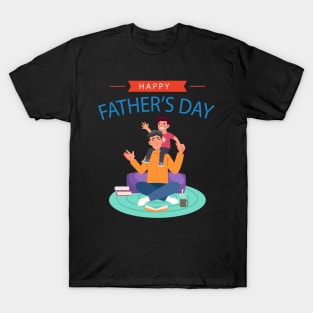 happy fathers day premium gift from son T-Shirt